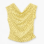 Blusa Cuello Drapeado Cruzado Para Mujer 4403 Marca Exotica®