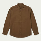 Camisa Lino Regular Fit Para Hombre Mod. Le2601 Cafe Roosevelt®