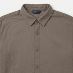 Camisa Lino Regular Fit Para Hombre Mod. Le2601 Gris Oscuro Roosevelt®