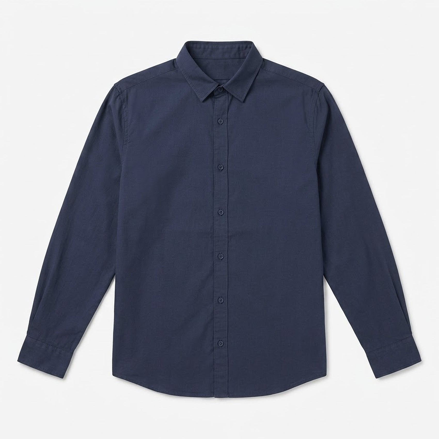 Camisa Lino Regular Fit Para Hombre Mod. Le2601 Marino Roosevelt®