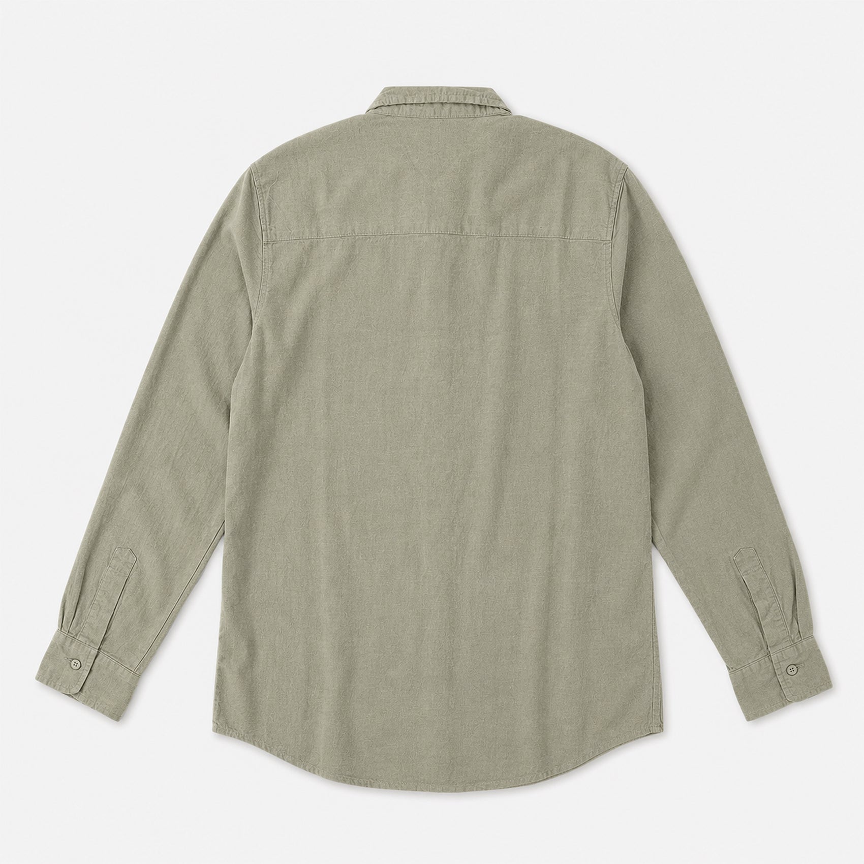 Camisa Lino Regular Fit Para Hombre Mod. Le2604 Olivo Roosevelt®