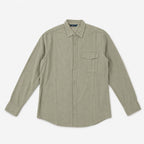 Camisa Lino Regular Fit Para Hombre Mod. Le2604 Olivo Roosevelt®
