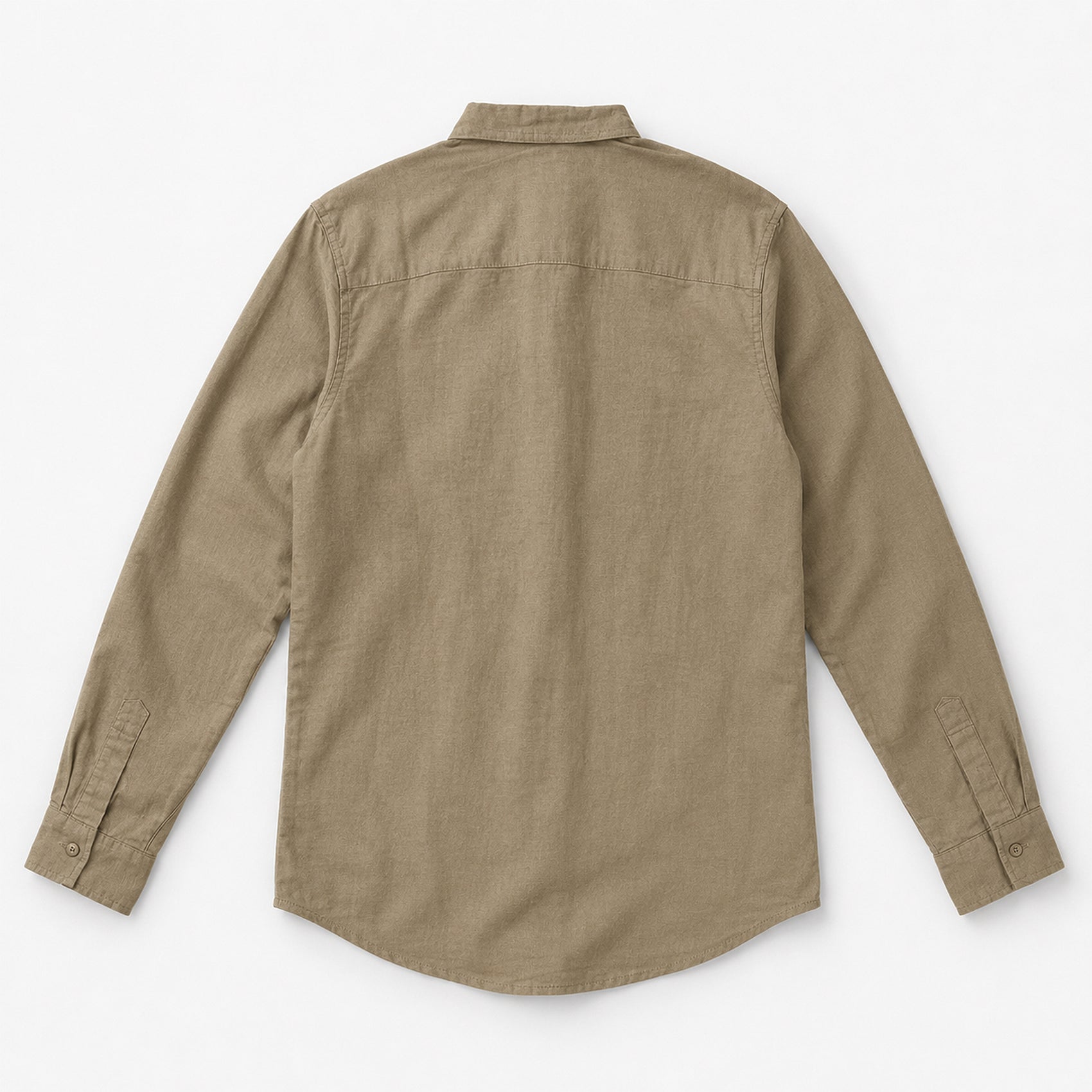Camisa Lino Regular Fit Para Hombre Mod. Le2604 Terracota Roosevelt®
