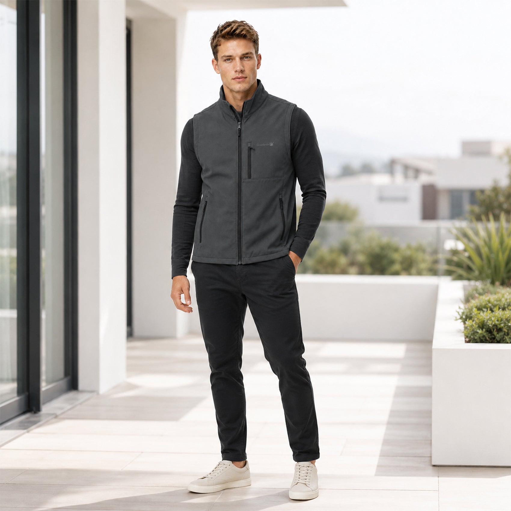 Chaleco Softshell Para Hombre Cw90-vpol8396 Greenlander®