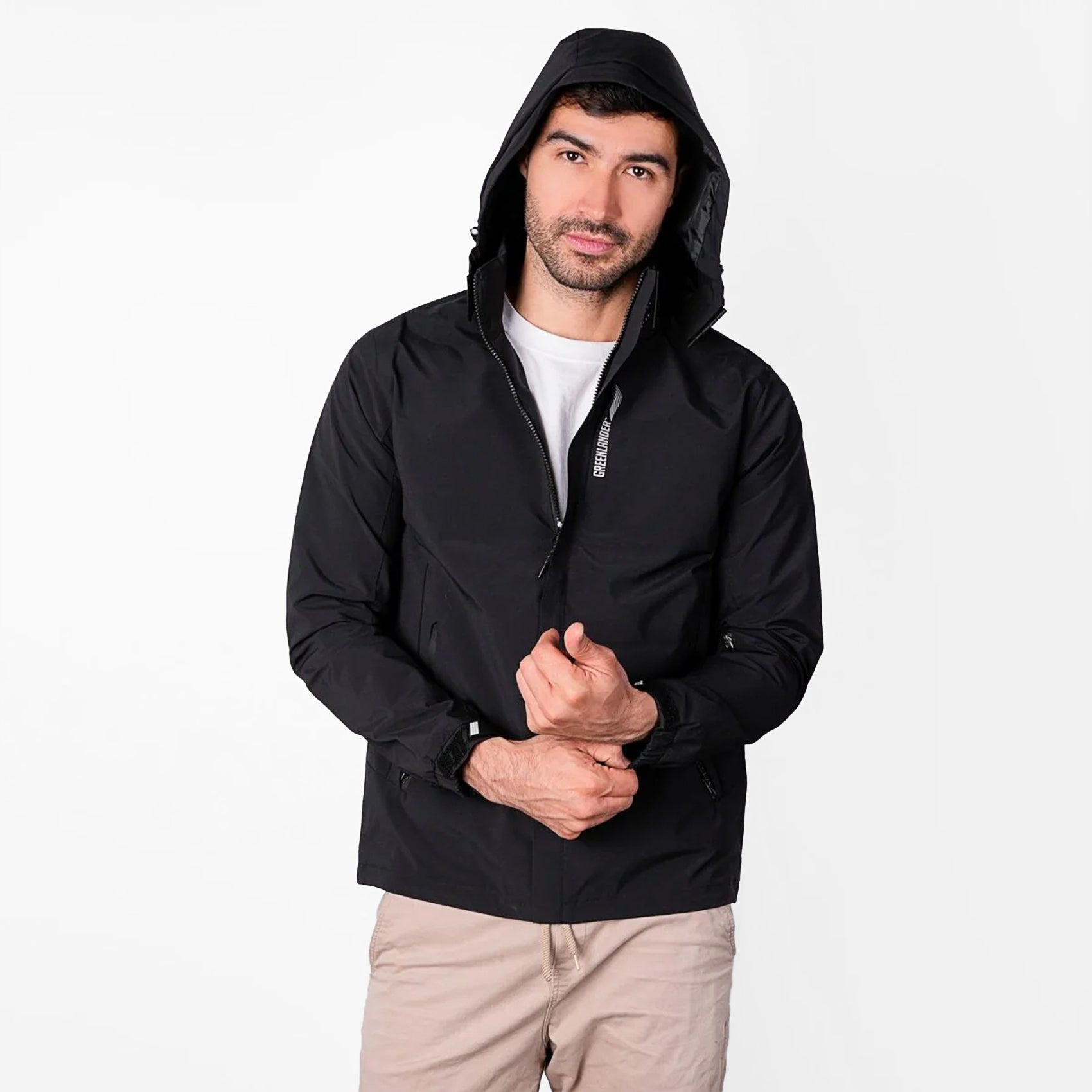 Chamarra Rompevientos Para Hombre Cw90-pol7054 Greenlander®