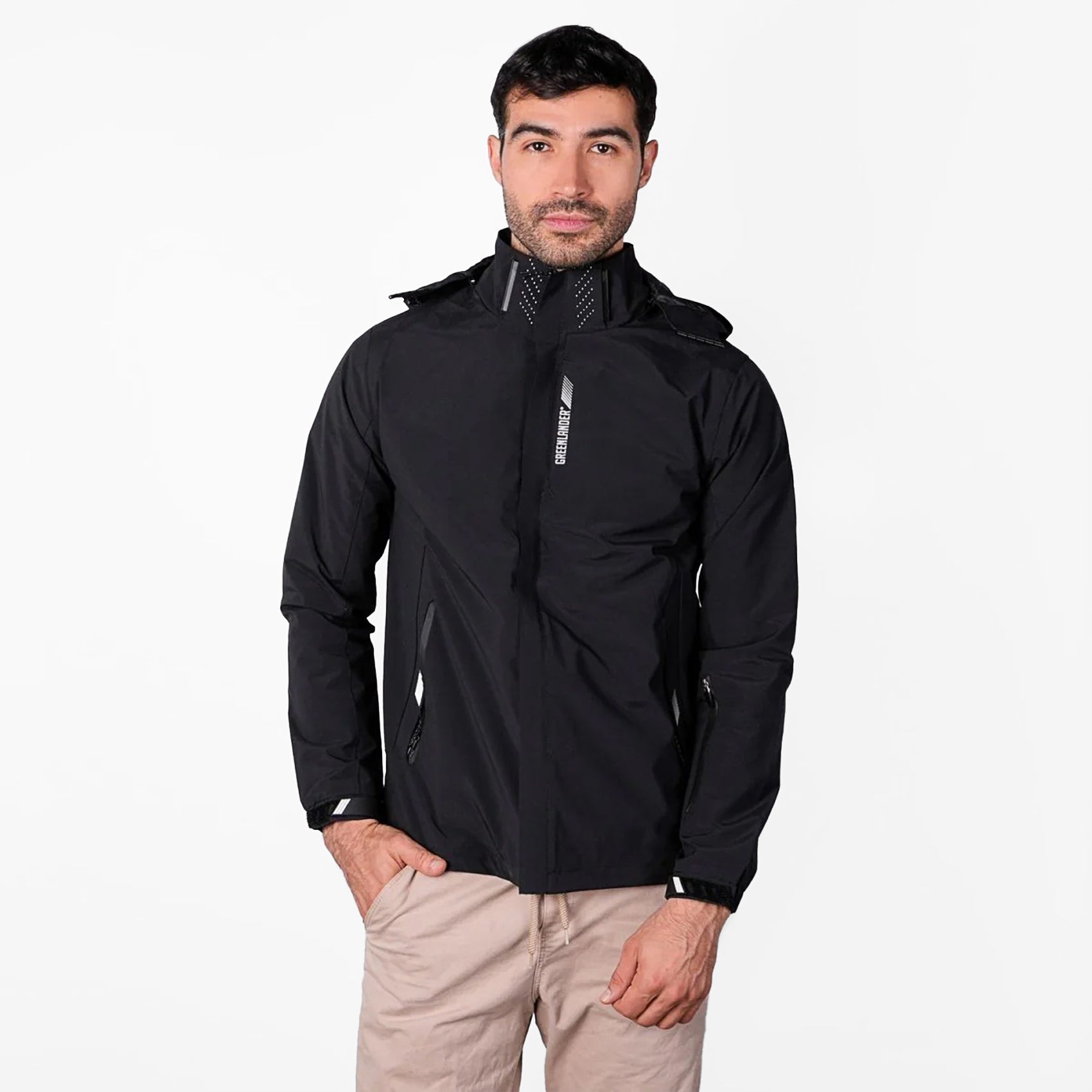 Chamarra Rompevientos Para Hombre Cw90-pol7054 Greenlander®