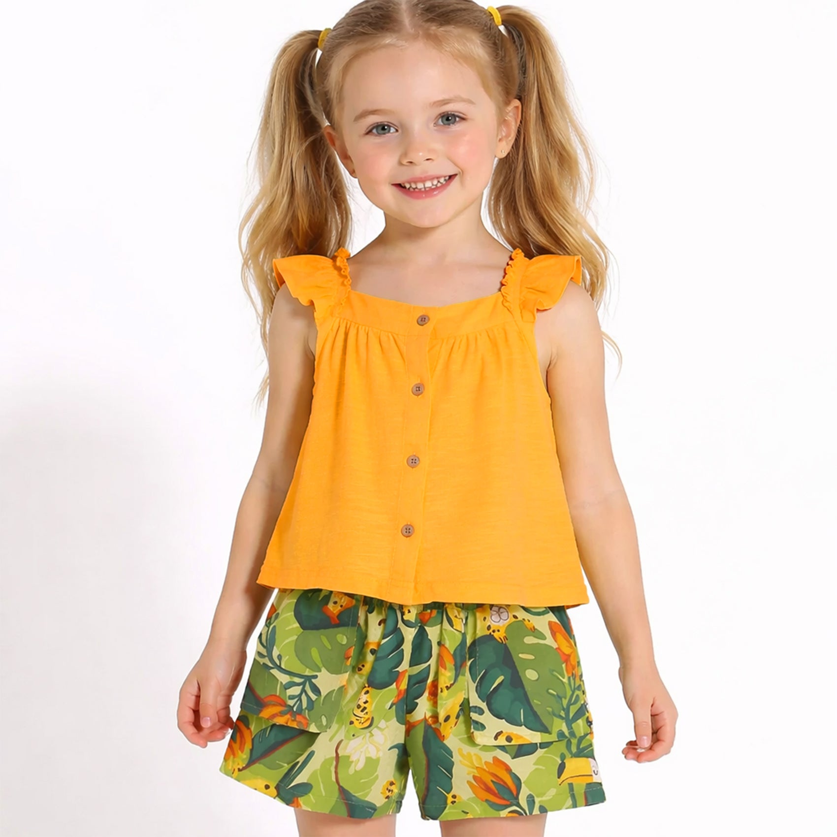 Conjunto Para Niña Short+blusa Mod.3281 Marca Mayoral®