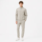 Conjunto Para Hombre Sudadera+pants Le2602 Gris Marca Roosevelt®