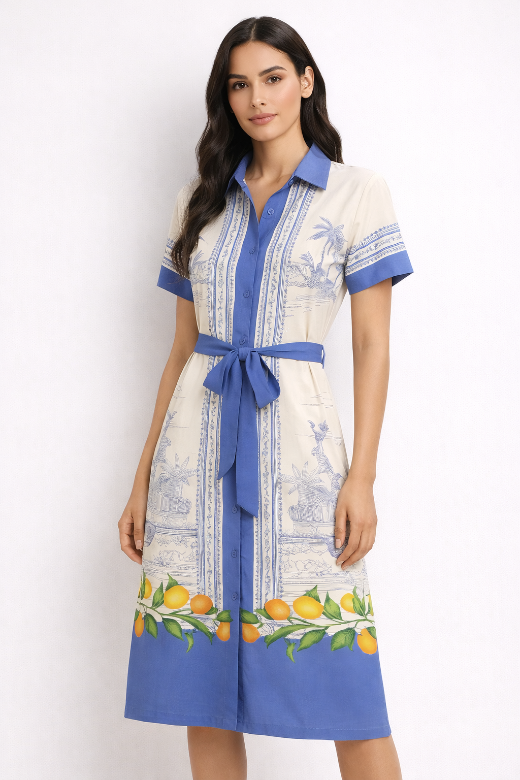 Vestido Ligero Casual Para Mujer Mod.1652 London Fashion®