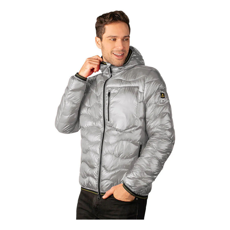 Chamarra Capitonada Para Hombre Cw86-pol7092 Greenlander®