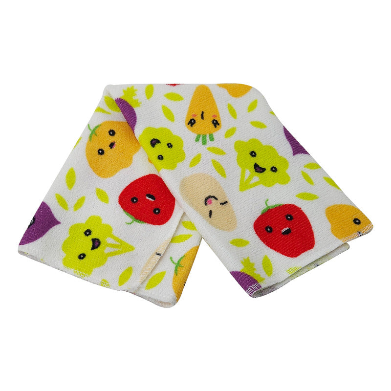 Servilleta De Cocina Multiusos Microfibra Estampada 40x40 Cm