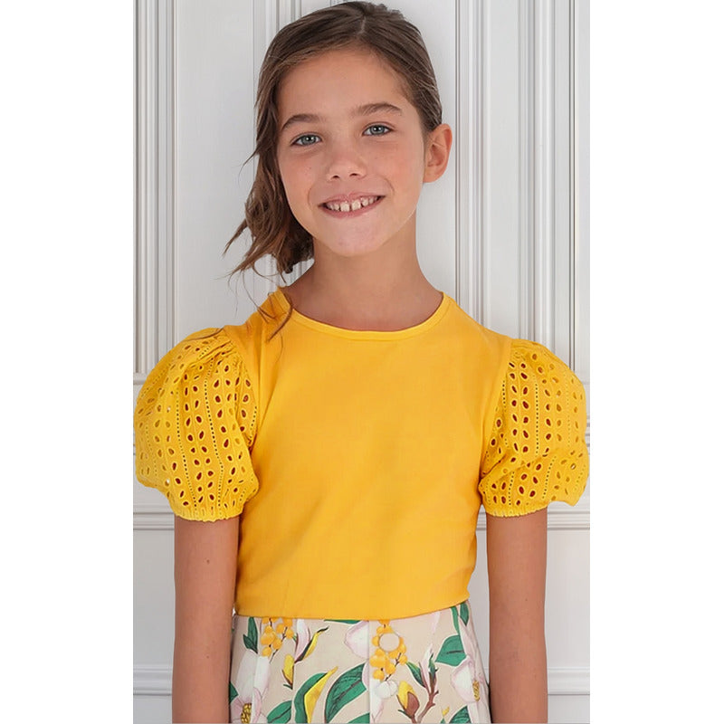 Blusa Cómoda Para Niña Mod.6046 Marca Mayoral®