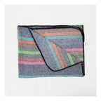 Frazada De Viaje Artesanal Con Almohada Set De Descanso