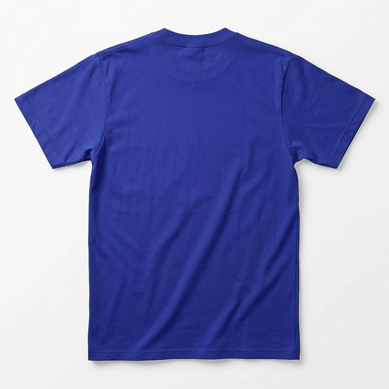 Playera Casual Básica Unisex Mod. 4148 Marca Skannda® Azul Lisa M