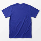 Playera Casual Básica Unisex Mod. 4148 Marca Skannda® Azul Lisa Ch