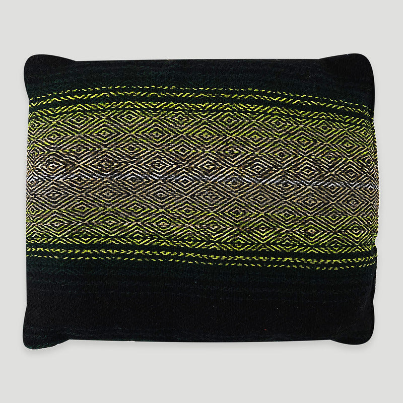 Frazada De Viaje Artesanal Con Almohada Set De Descanso