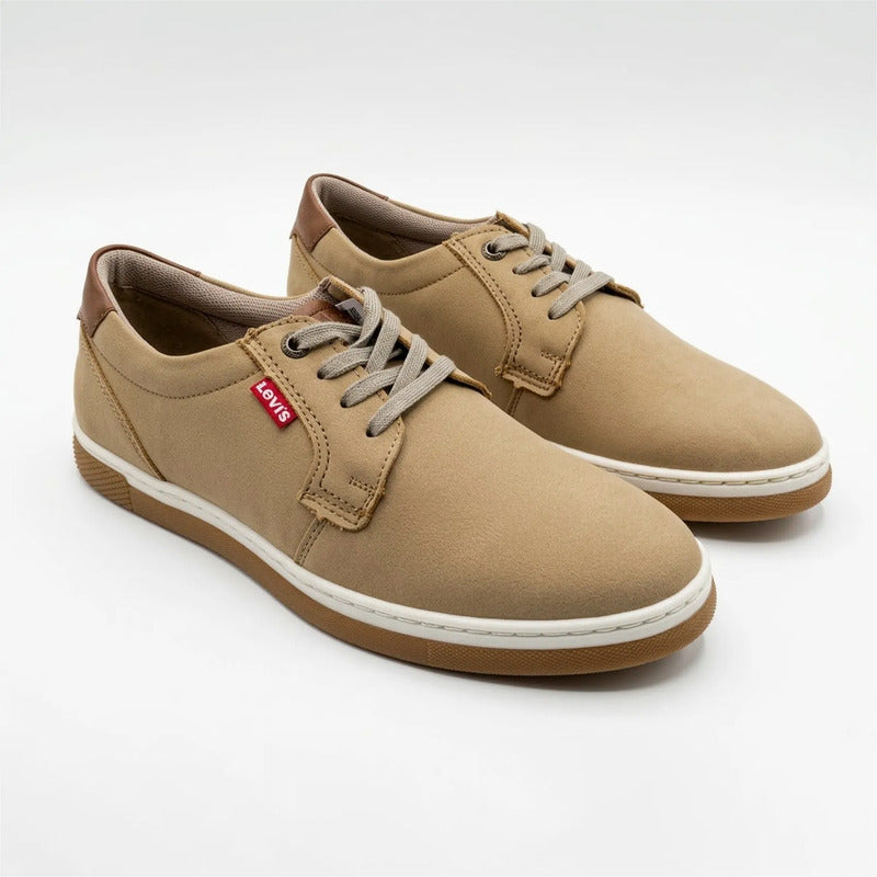 Tenis Casual Para Hombre Mod. L2126611 Marca Levi's® Arena Liso 28.5 Mx