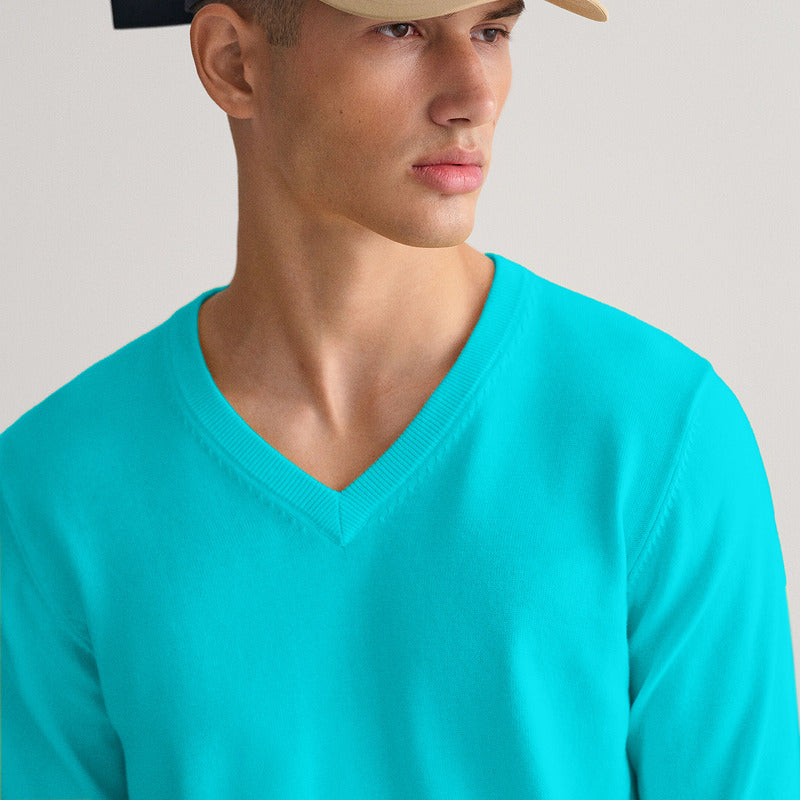 Sueter Basico Holgado Para Hombre Mod. Jp-059 Antonio Bacci®