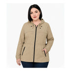 Chamarra Plus Size Para Mujer Dw90-pol9048xl Greenlander® Marrón Claro 1x Lisa