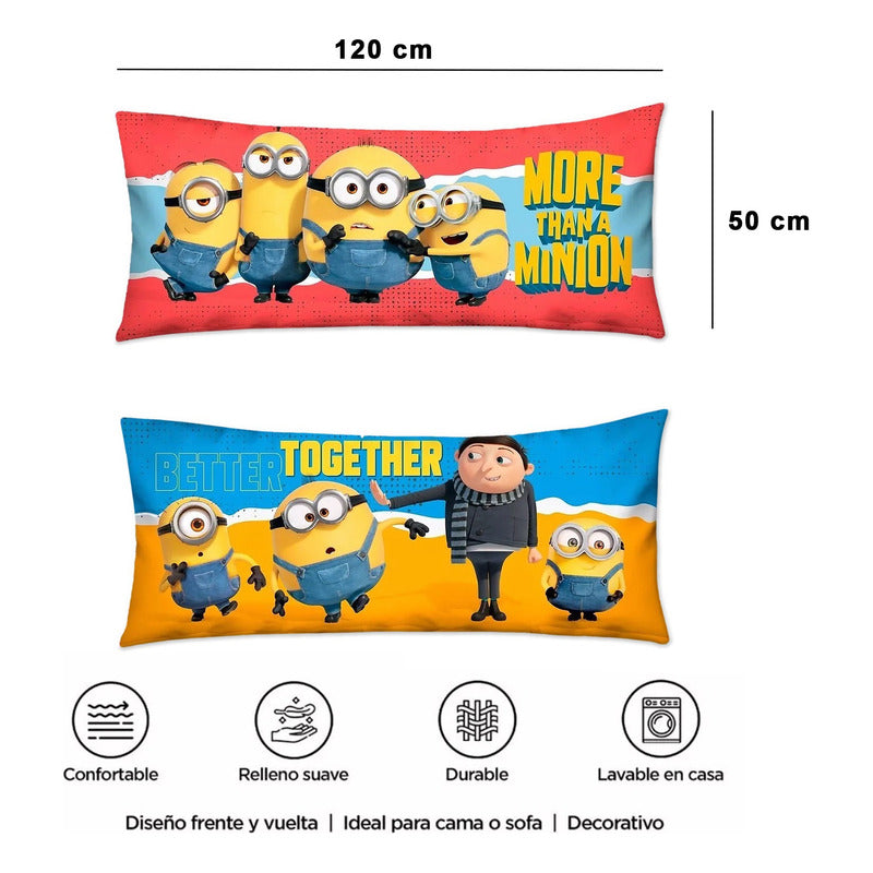 Almohada Súper Jumbo Ligera 120x50 Doble Vista Providencia®