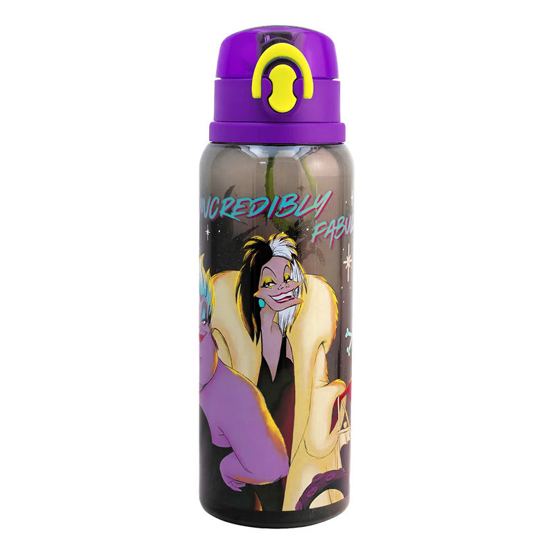 Botella De Agua Ligera Con Asa 900ml Diseños Animados