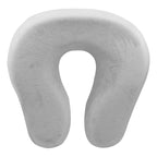 Almohada De Viaje Memory Foam Soporte Cuello Marca Arvic® Gris Liso