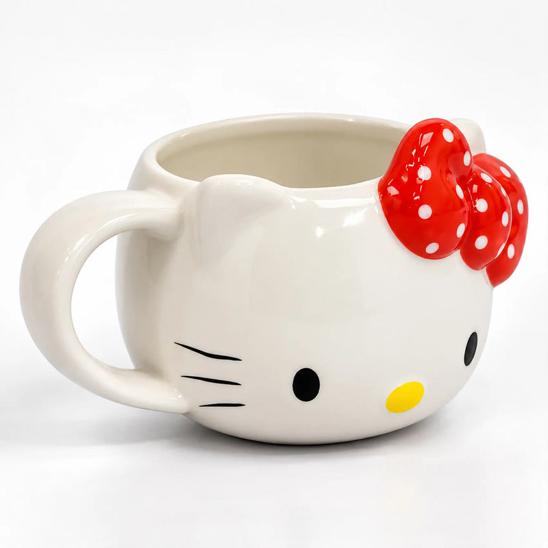 Taza Tarro De Cerámica 3d Hello Kitty 590ml Estilo Kawaii Multicolor Hello Kitty