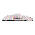 Frazada De Viaje Artesanal Con Almohada Set De Descanso