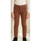 Pantalón De Pana Para Niña Mod.7589 Marca Mayoral® Coral Oscuro Liso 12