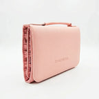 Set De Brochas 24pz Con Estuche Para Viaje True Makeup® Rosa