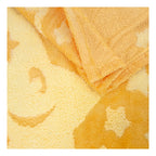 Cobertor Frazada Ligero Jacquard Cunero 90x110m Providencia® Amarillo Estrellitas
