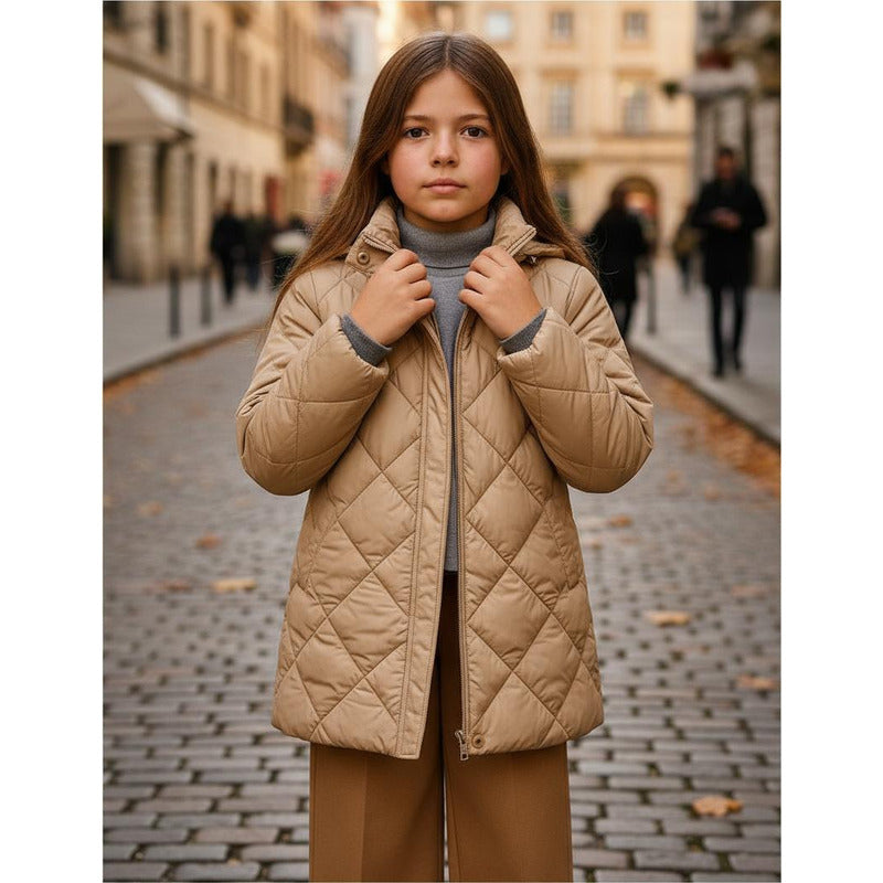 Chamarra Larga Con Forro Interior Afelpado Mod.7432 Mayoral®