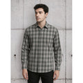 Camisa De Caballero Mod.12420 Monsieur® By Manchester. Gris Geométrico G