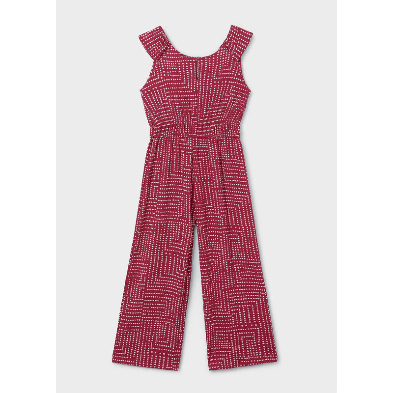 Jumpsuit Para Niña Mod.6857 Marca Mayoral® Paprika 18 Años