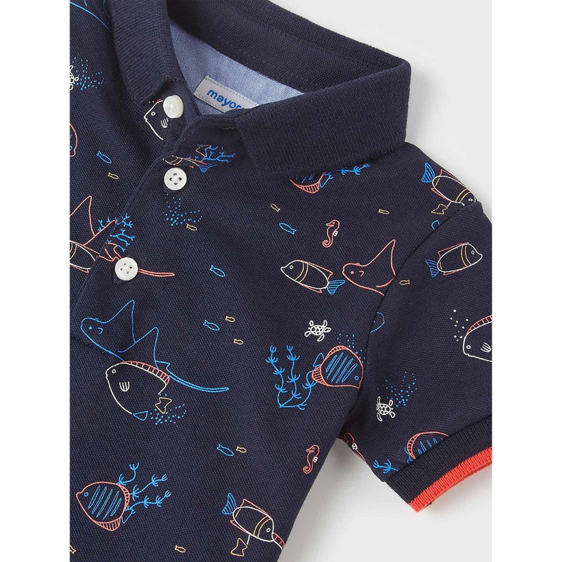 Playera De Bebé Manga Corta Mod.1106 Marca Mayoral®