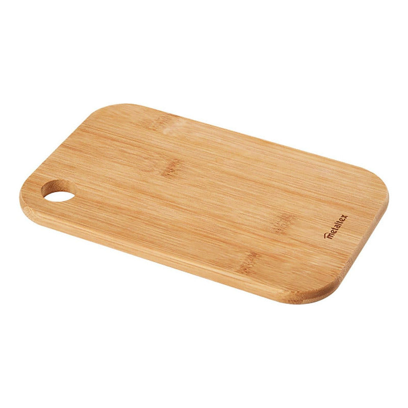 Set De 2 Tablitas Para Cortar De Bamboo Marca Metaltex®