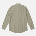 Camisa Lino Regular Fit Para Hombre Mod. Le2604 Roosevelt® Olivo Lisa G