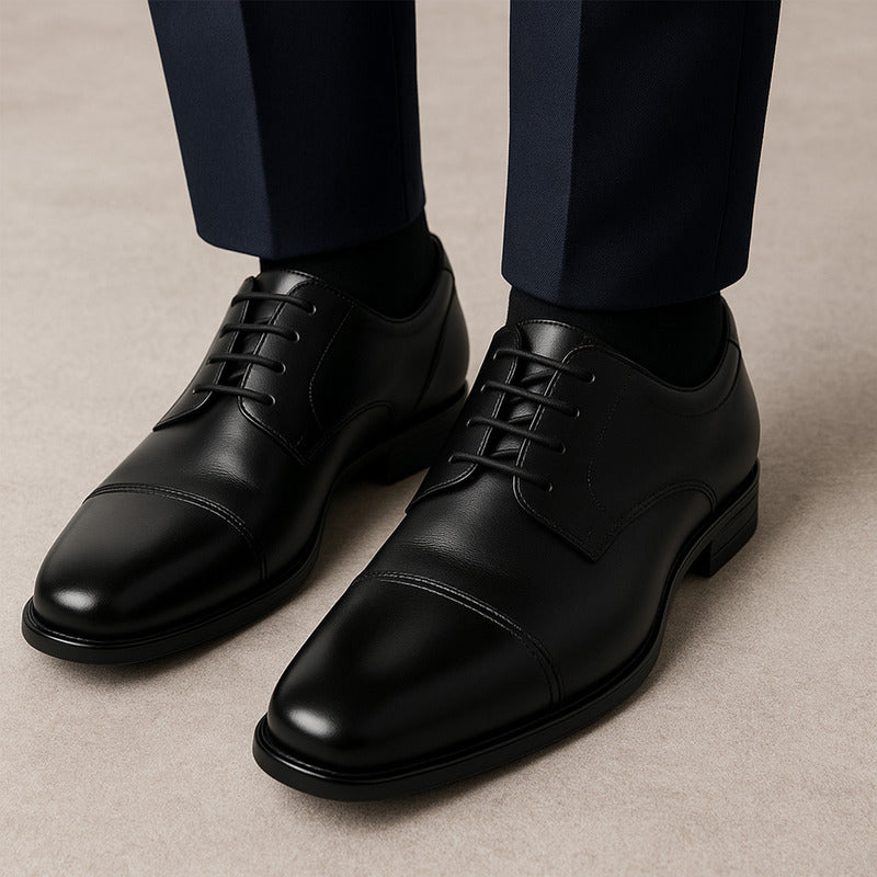 Zapato Derby Vestir Para Hombre Mod.90725 Flexi®