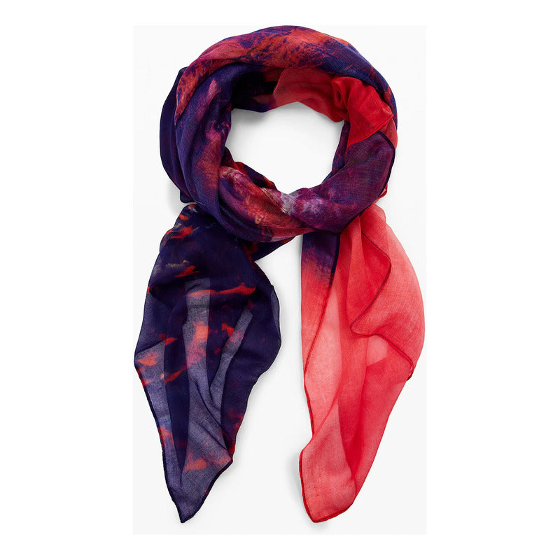 Pashmina Ligera Casual Para Mujer Marca Desigual® Multicolor 25sawa45/3008 Unitalla