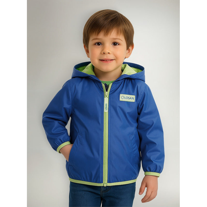 Chamarra Ligera Capucha Desmontable Mod.815-2651ac Losan®