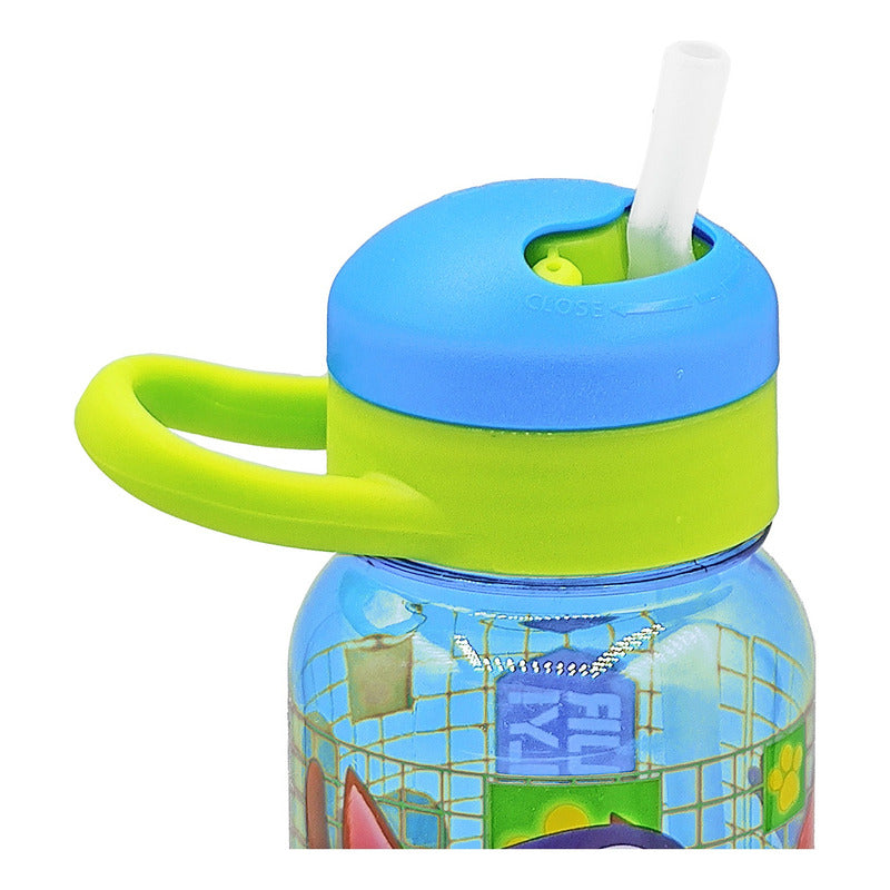 Botella De Agua 500 Ml Para Niños Con Aza
