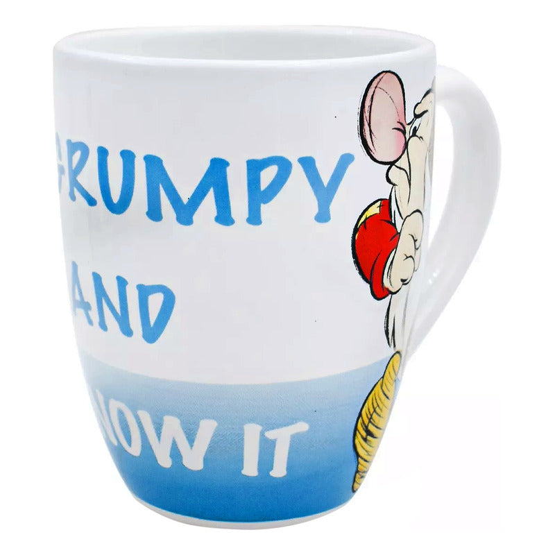 Taza Tarro De Porcelana 500ml Diseños Animados