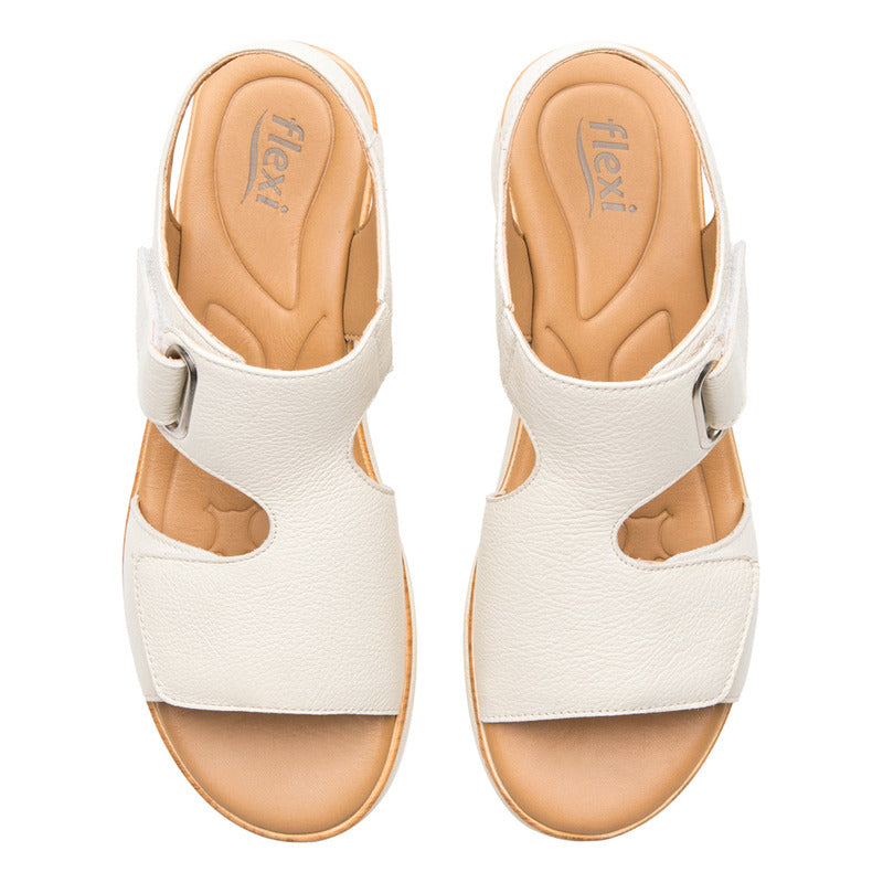 Sandalia Cuña Confort Para Mujer Mod.124210 Marca Flexi®