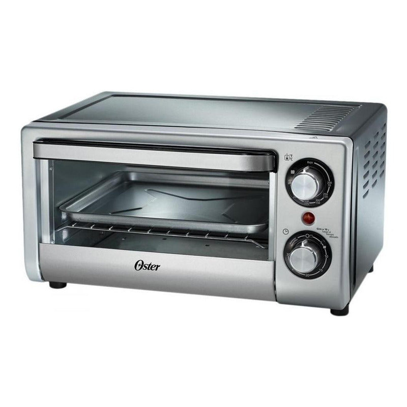Horno Tostador De Mesa Mod.tssttv10ltb Marca Oster® Plata