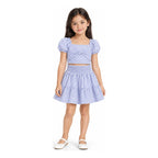 Conjunto Para Niña Falda+blusa Mod.3945 Marca Mayoral® Índigo 10 Años