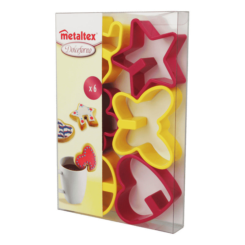 Cortadores De Galletas Para Taza 6pz Mod.259124 Metaltex® Multicolor