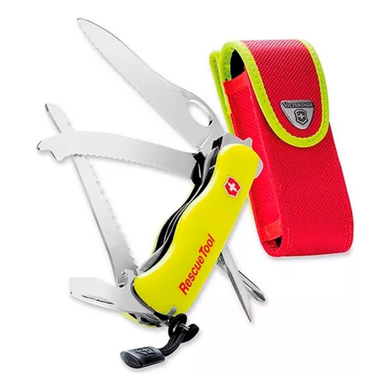 Navaja Con  Funda 0.8623.mwn Multiherramienta Victorinox® Amarillo