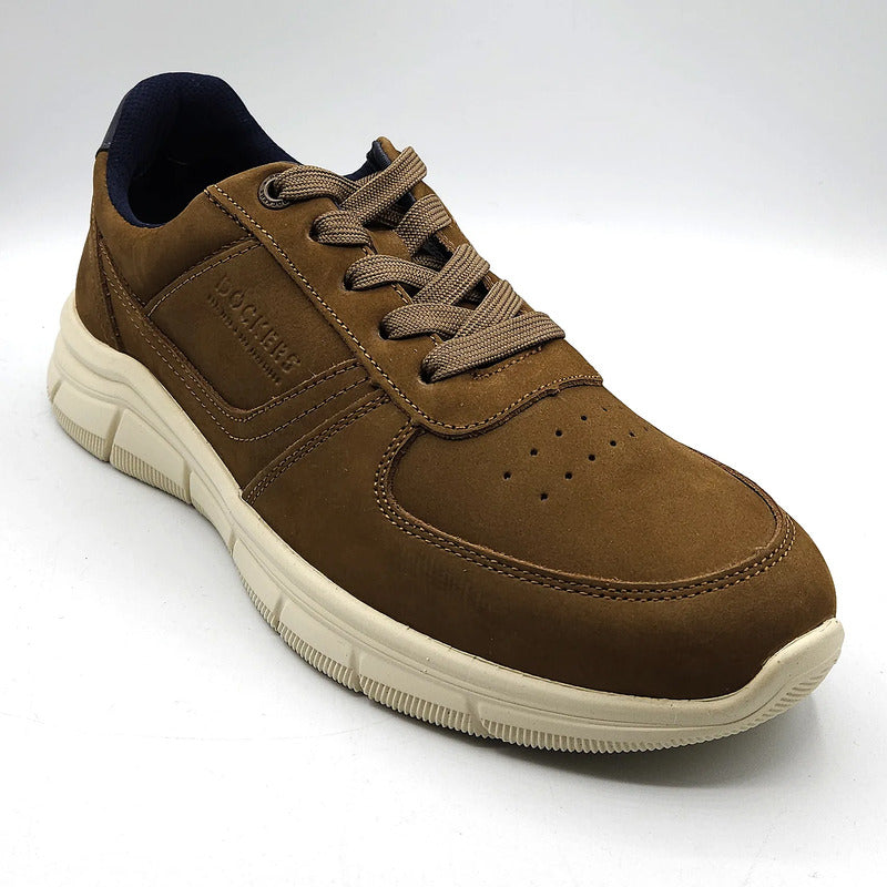 Zapato Tipo Tenis Casual Para Caballero M.d2126761s Dockers® Marrón Lisa 6,0 Mx