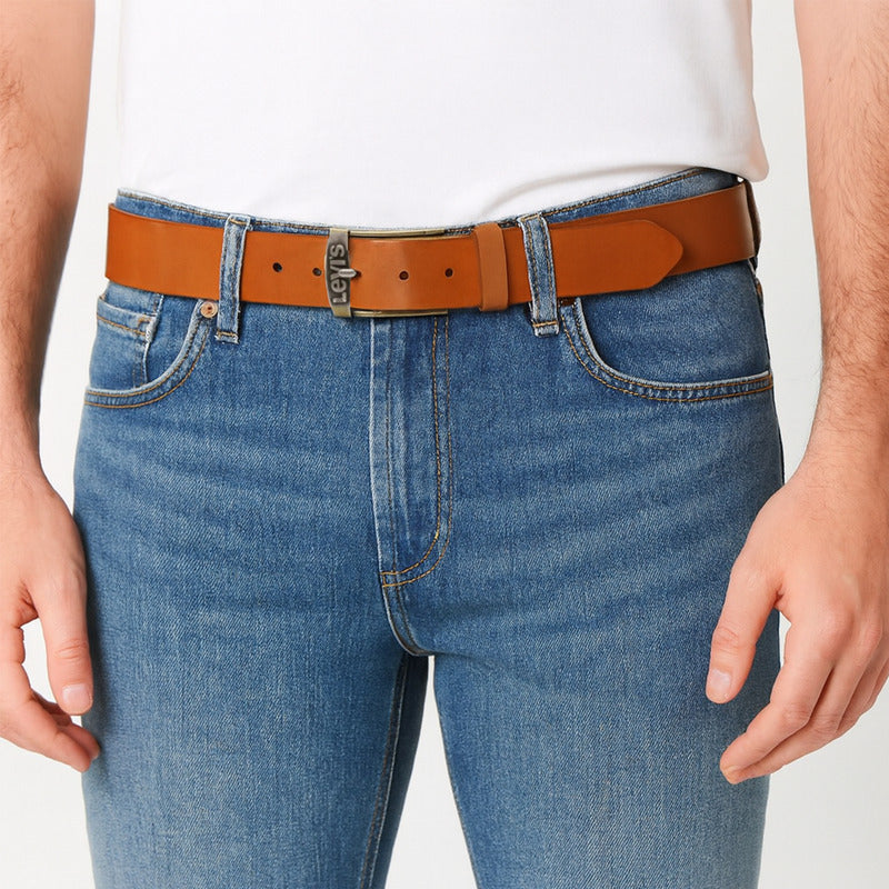 Cinturon De Hombre Mod.lmlbn-w061 Marca Levi's®