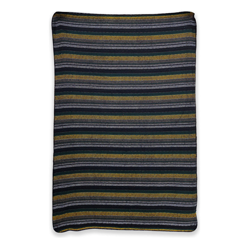 Frazada De Viaje Artesanal Con Almohada Set De Descanso